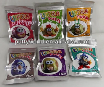 Cute and changeable monster made of silicone bouncing putty toys for kids