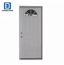 fangda באיכות גבוהה רגיל דלת פלדה טובה יותר מאשר ברזל דלת חיצונית