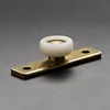 guide nylon roller with fixing plate for folding door