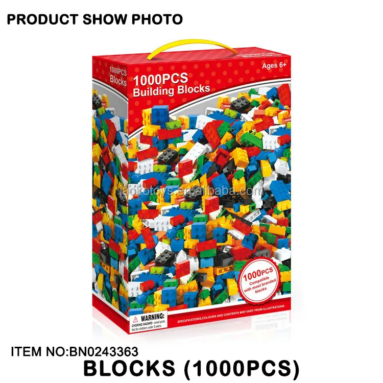 1000 pcs building blocks