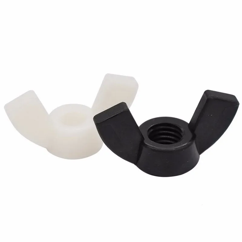 M6 M10 M16 Nylon Plastic Wing Nut Butterfly Nut Buy Plastic Wing Nut