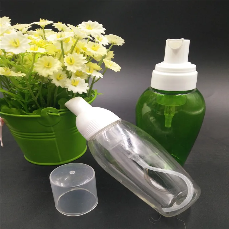 500ml Hand Washing Liquid Bottle With Lotion Pump Plastic Pet Empty