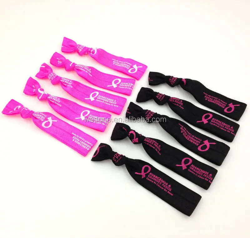 Custom Print Hair Tie No Creases No Damage Elastic Hair Band Women Hair