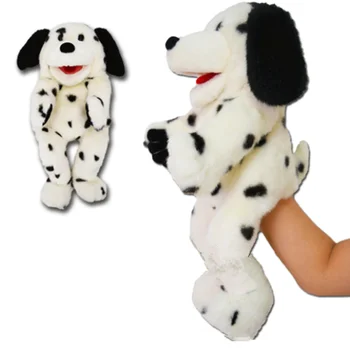dalmatian hand puppet