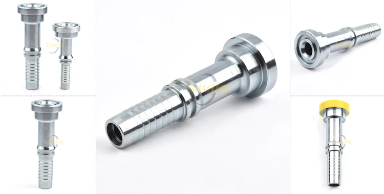 Hot selling braided hose end fitting hose hydraulic fittings