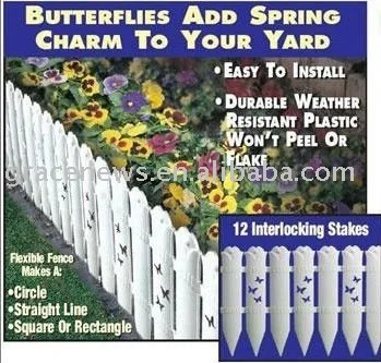 butterfly garden fence, View garden border fence, GN