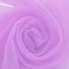 100% polyester plain dyed Organza for wedding dress