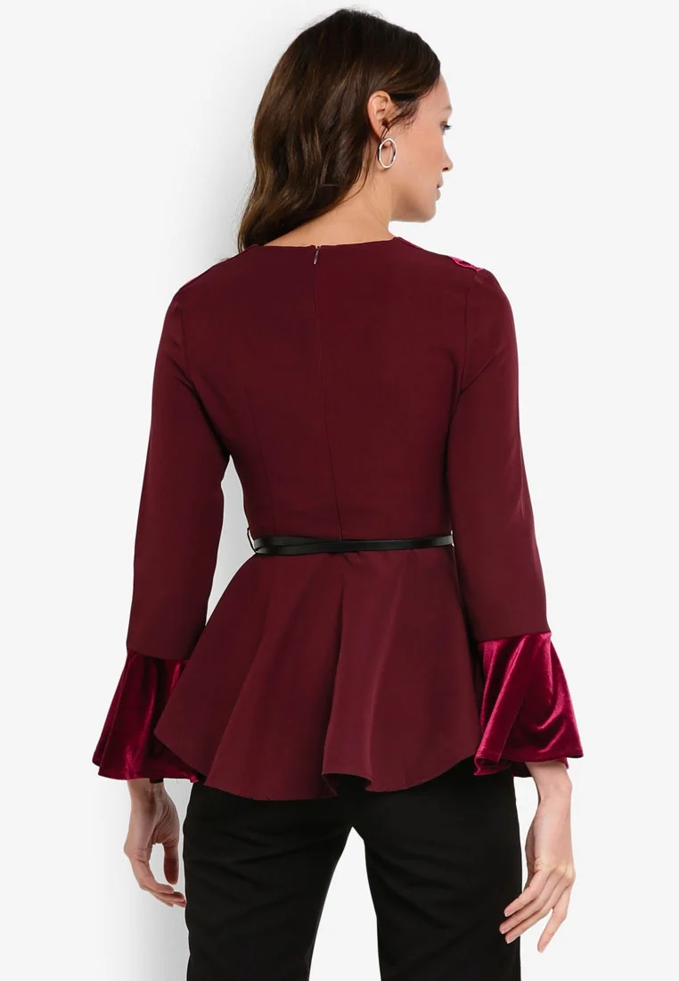 peplum tops 2018