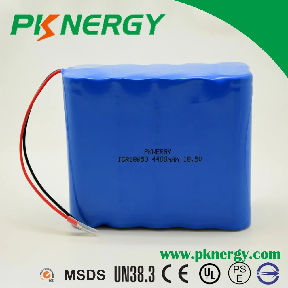 18650 18.5V 4400mAh 5s2p Li-ion Rechargeable Battery Pack