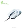 custom logo made rainbow back lit optical Kailh Omron switch fiber cable PC wired mouse for gaming