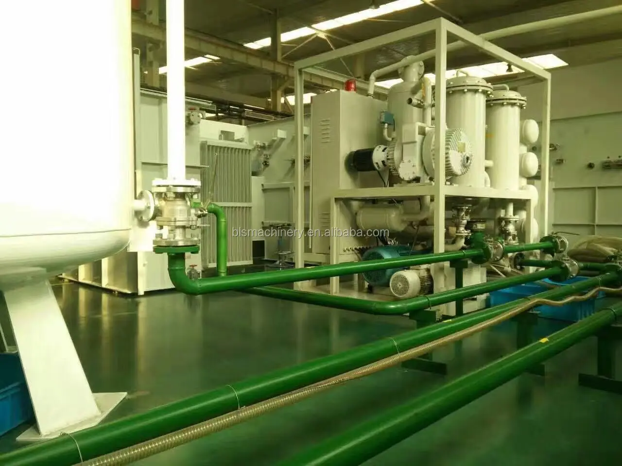 Vacuum Dehydration Degassing Transformer Oil Purifying Plant
