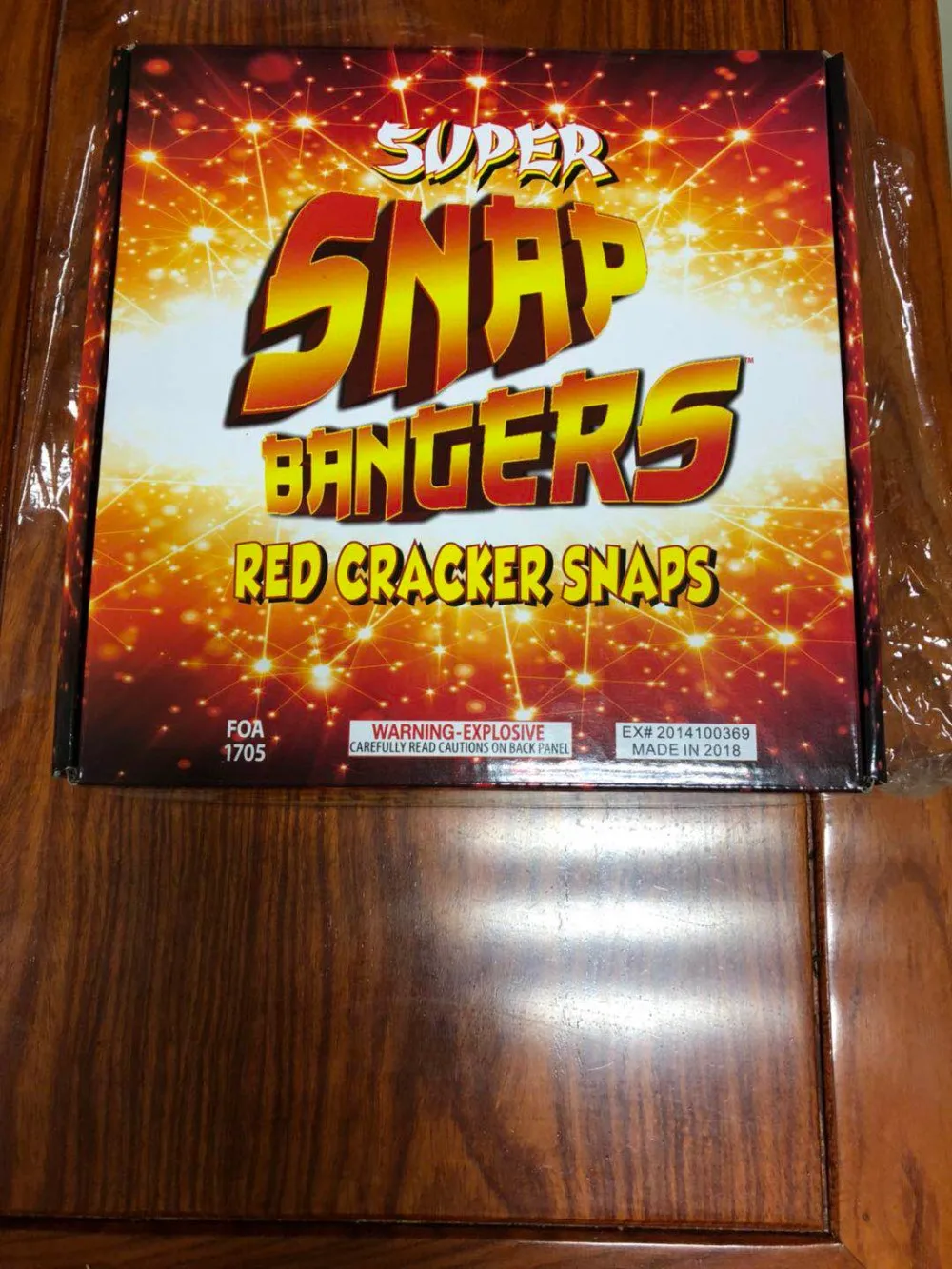 American Market Hot Sale Factory Price Red Cracker Snaps Consumer