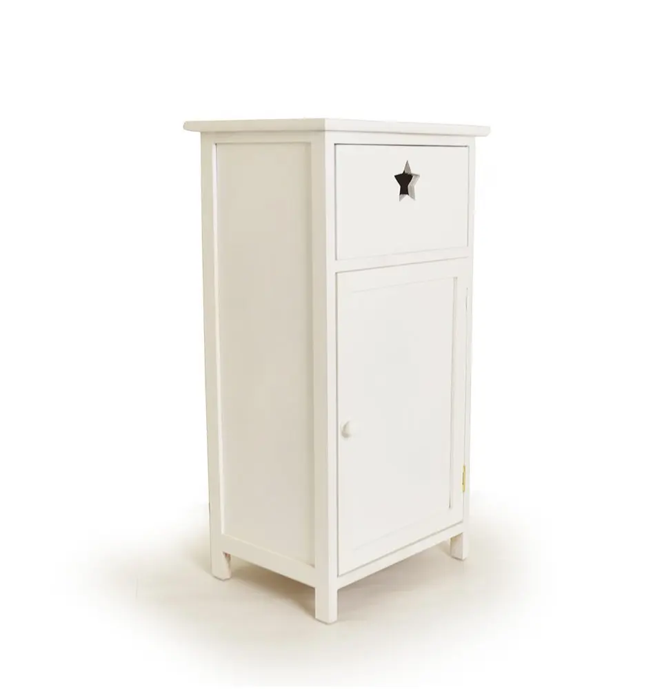 White Cabinet With Maize Drawers, Hobby Lobby