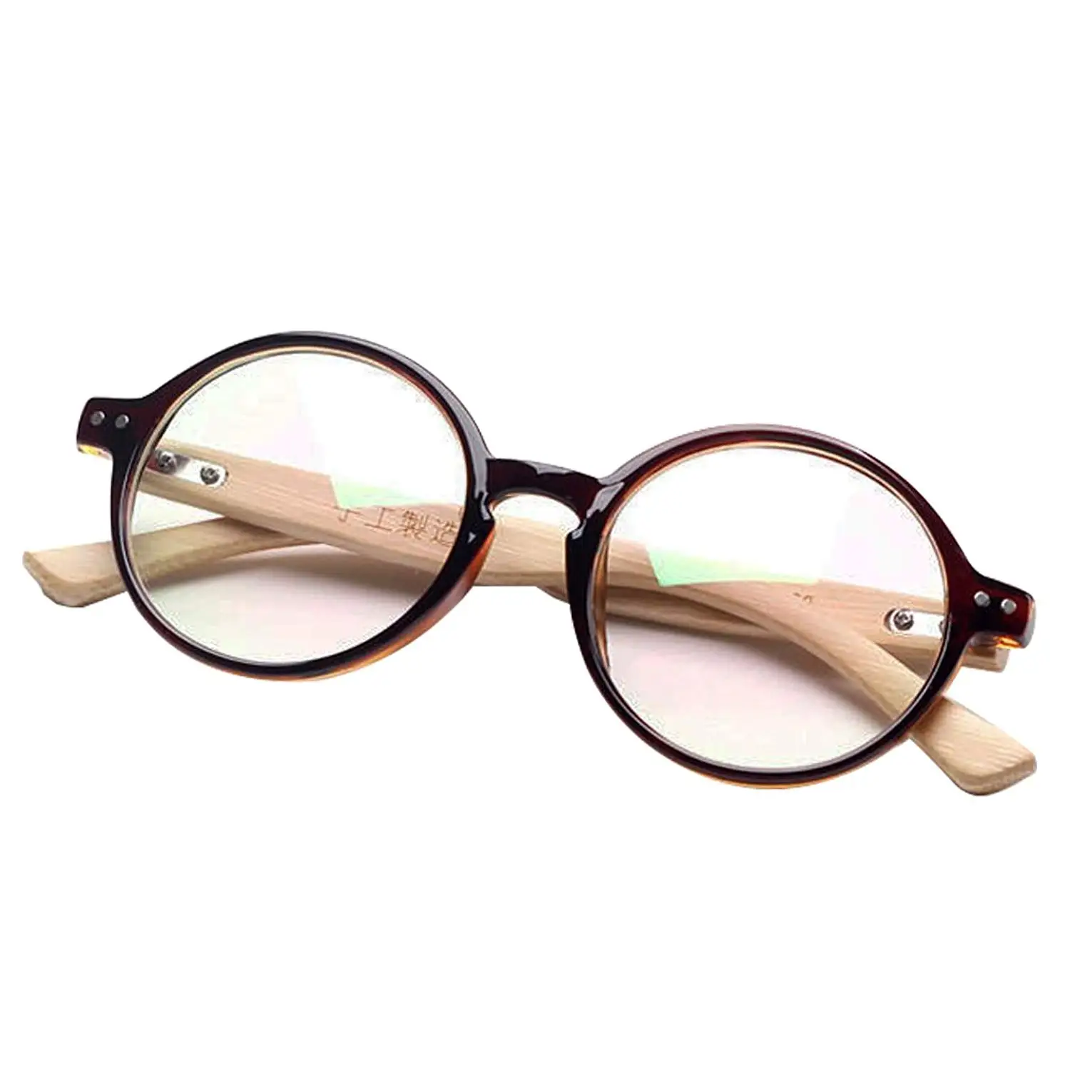 small round spectacles