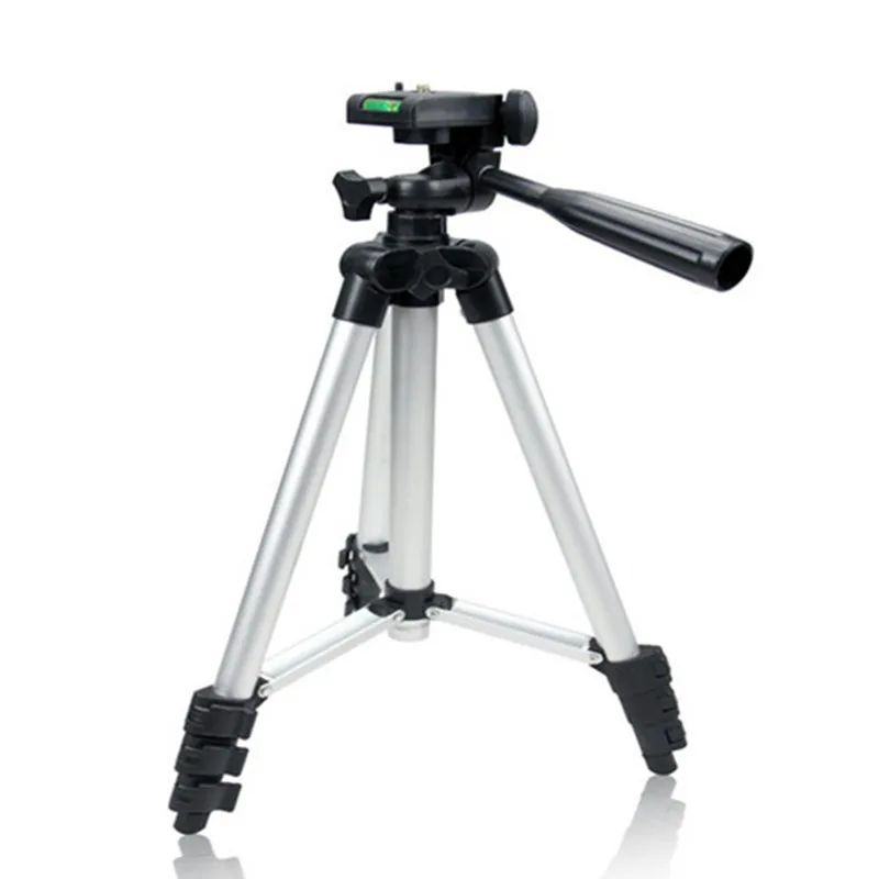 Phone Camera Tripod Compact Lightweight Aluminum Alloy 4-Sections Camera Tripod for DSLR Stand with Ball Head 10kg Max Load 1.4m Max Height Color : Black, Size : One Size