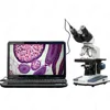 40X-2500X LED Digital Binocular Compound Microscope w 3D Stage + 5MP USB Camera