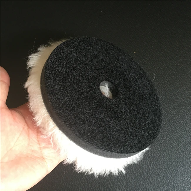 100% wool polishing pad