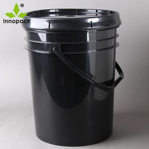 20 Liter Capacity Plastic Food Pails With Heavy Duty Handle Buy
