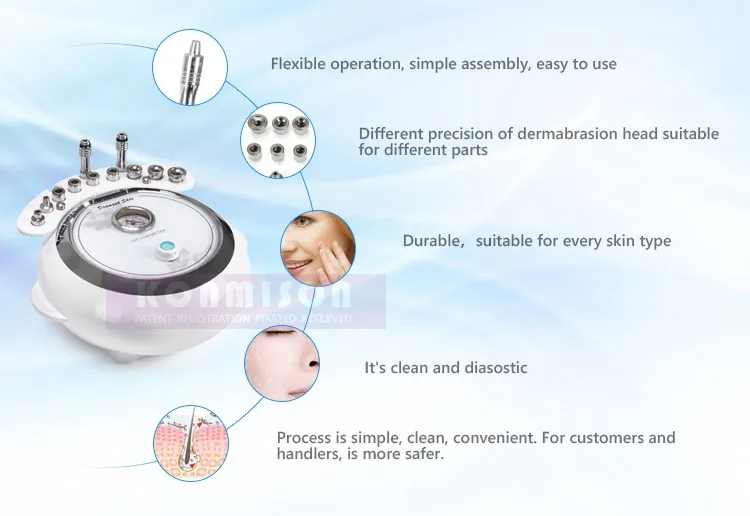 Three in one diamond dermabrasion instrument (LB179) (3)