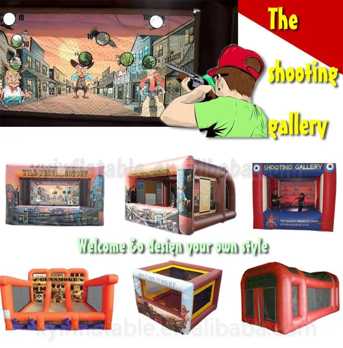 Inflatable Shooting Range Cork Shooting Gallery For Sale Buy