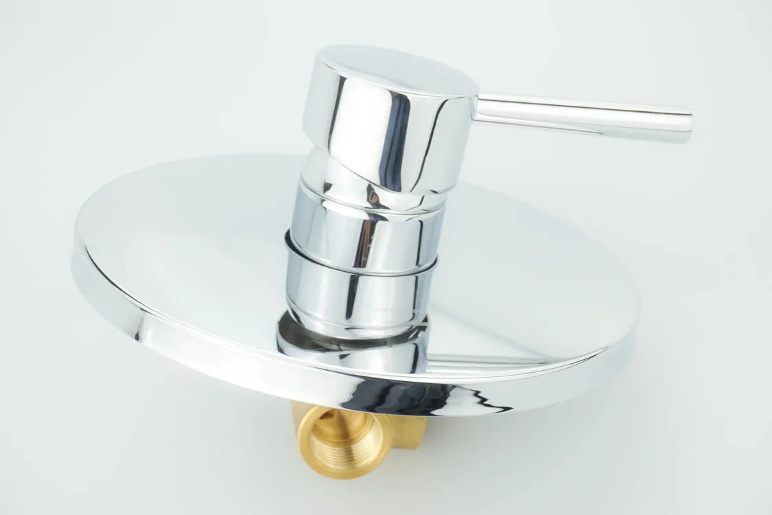 American Cheap Bathroom Ce Hot And Cold Round In Wall Concealed Shut