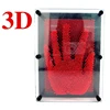 Creative novelty 3D stereo variational needle painting decompression clone hand model 2019 new educational children's toys