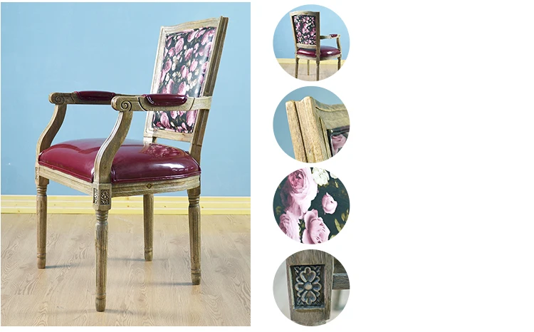 Boomdeer classic furniture high chair wood chair