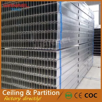 Guangzhoui China Supplier Wanael Zinc Coated Drywall Metal Stud T Bar Suspended Ceiling Grid Buy T Bar Suspended Ceiling Grid Drywall Metal Stud T