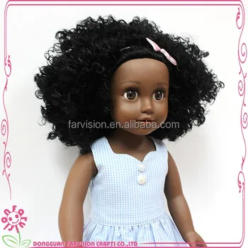 black head doll