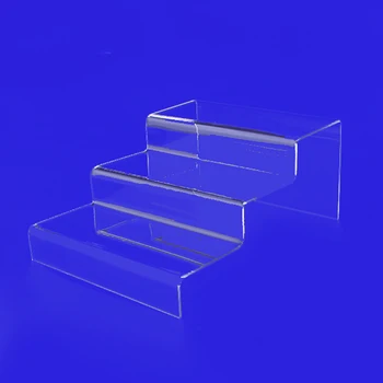 Custom Acrylic Stair Step Display,3 Step Acrylic Riser Display Stand ...