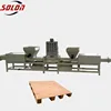 Euro standard wood sawdust block press machine/wood shaving block press machine/wood pallet leg making machine