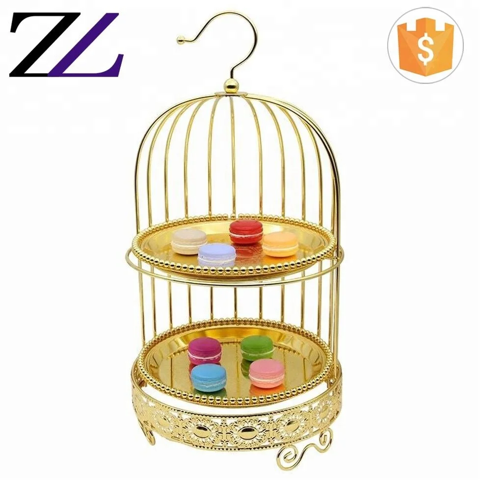 2 tier bird cage