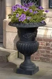 Botou hengsheng cast iron decorative flower planters and urns
