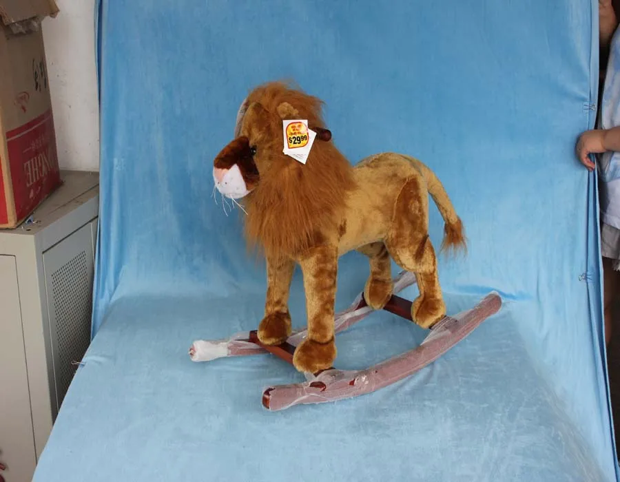 rocking lion toy