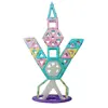 Magplayer 95pcs Magnetic Construction Blocks Building Block Kit For Kids