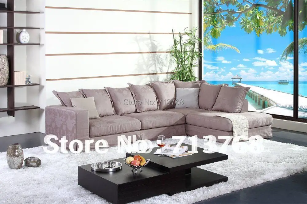 100%cotton Washable fabric Modern furniture couch / living