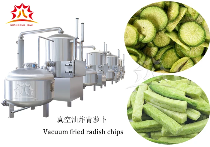 Automatic Vacuum Frying Machine for Food Chips