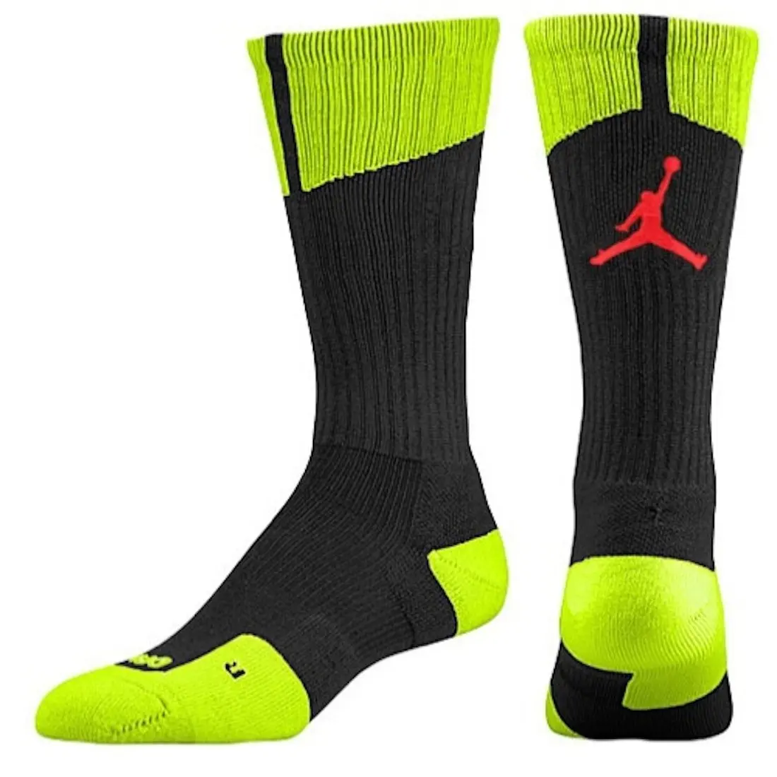lime green basketball socks
