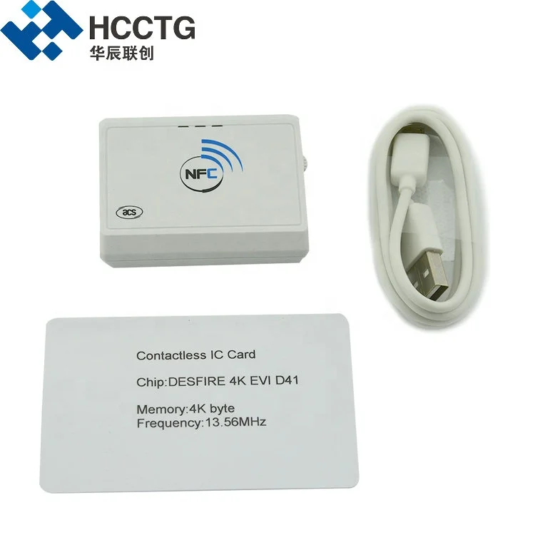 Long Range Wireless IOS Android bluetooth Rfid Reader Writer NFC Card Reader 13.56 mhz ACR1311U-N2
