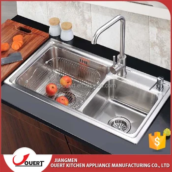 European Style One Piece Kitchen Sink And Countertop Triangle