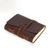 Factory Custom Promotion Usage And Leather Cover Material Vintage Leather Journal Notebook Top Quality Luxury Journal
