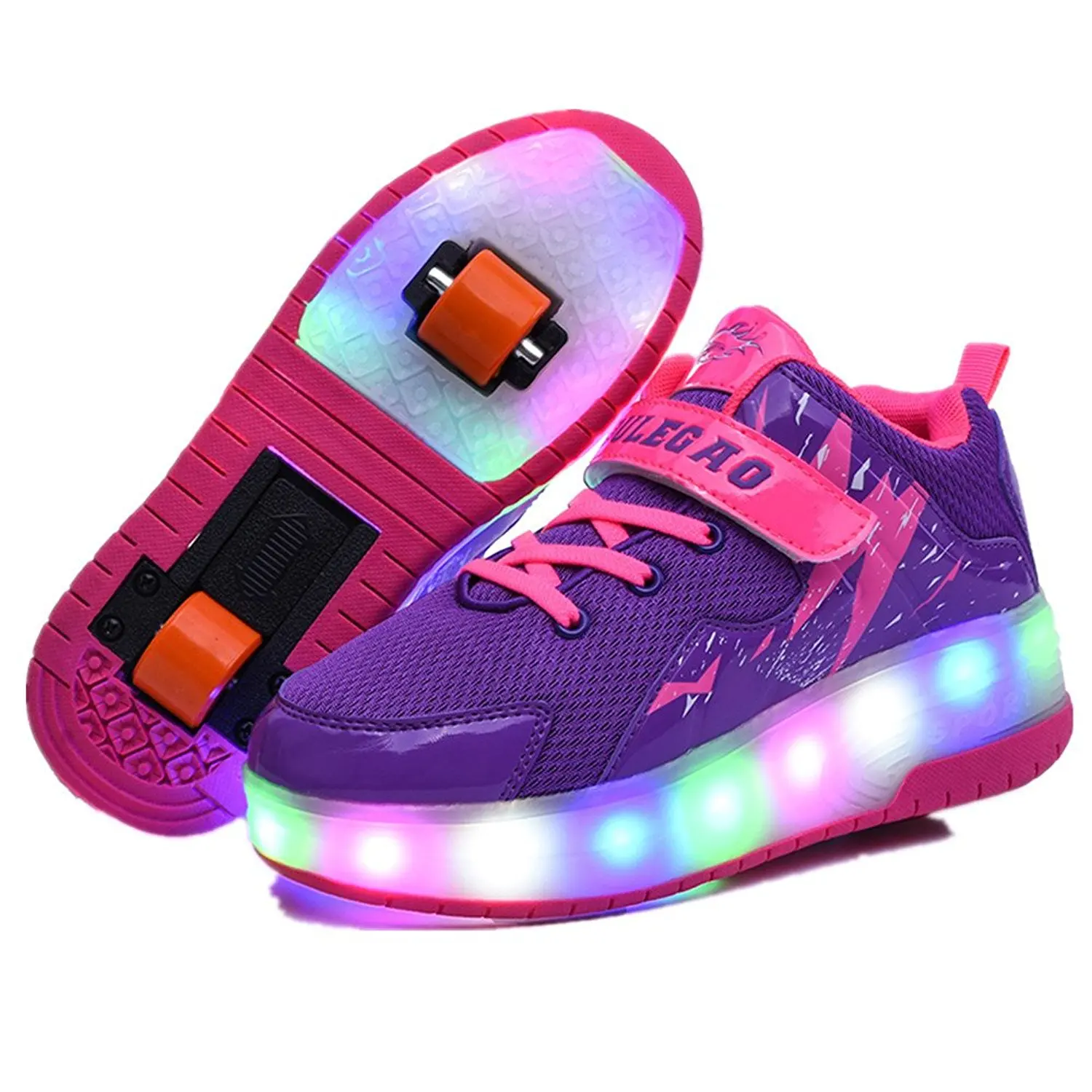 Buy TopGlory Kids Shoes LED Light up Shoes Roller Skate Buy TopGlory Kids Shoes LED Light up Shoes Roller Skate