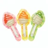 ice cream shape colorful lollipop soft candy support OEM