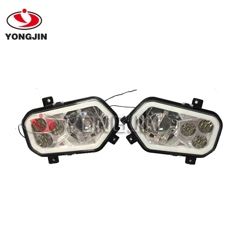 LEFT and RIGHT HEADLIGHT w/BULB FITS Polaris SPORTSMAN 500 HO EFI 2005