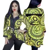 9032006 fashion lasted classic floral animal printed women's jackets coats