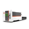 HGTECH stainless steel sheet aluminum composite panel hsg cnc laser machine cutting focus lens 1300 2500 mm