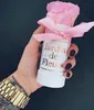 High quality cardboard mini flower box, mini rose box, small rose box
