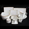 hot sale with good quality 61 pcs fine bone china decal dinner set for home use