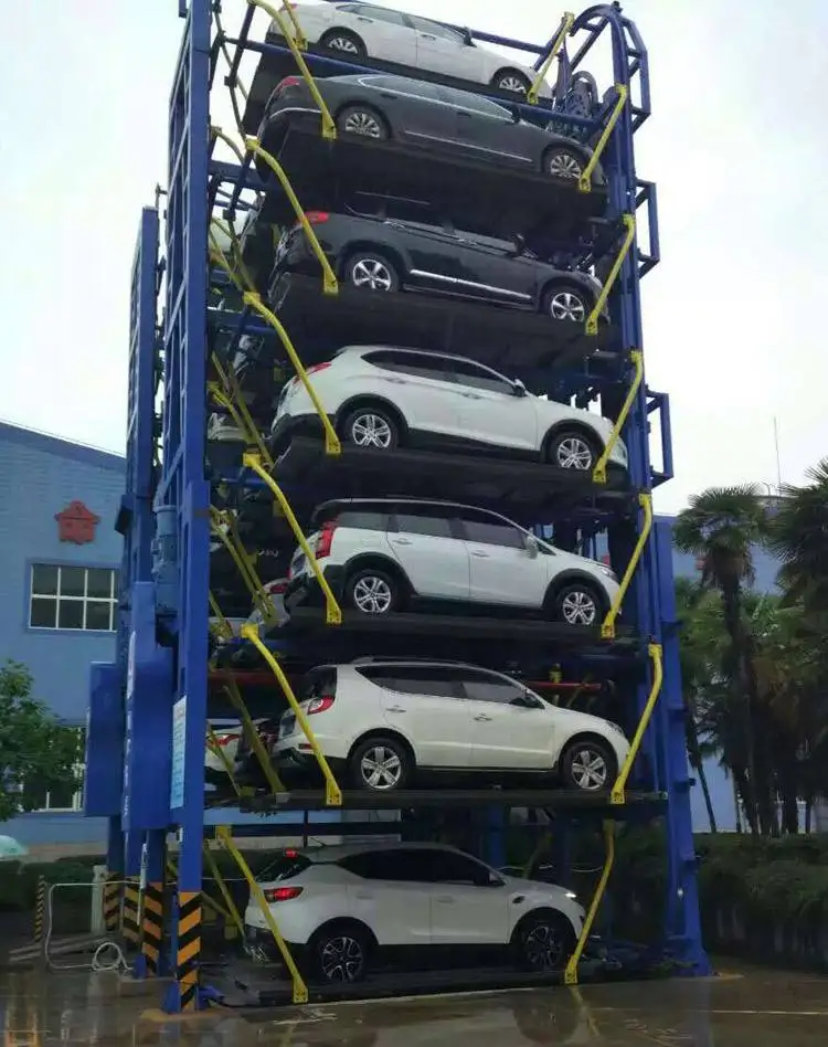 汽车零部件  车辆设备  停车场设备  sctewell 自动 8 车旋转停车