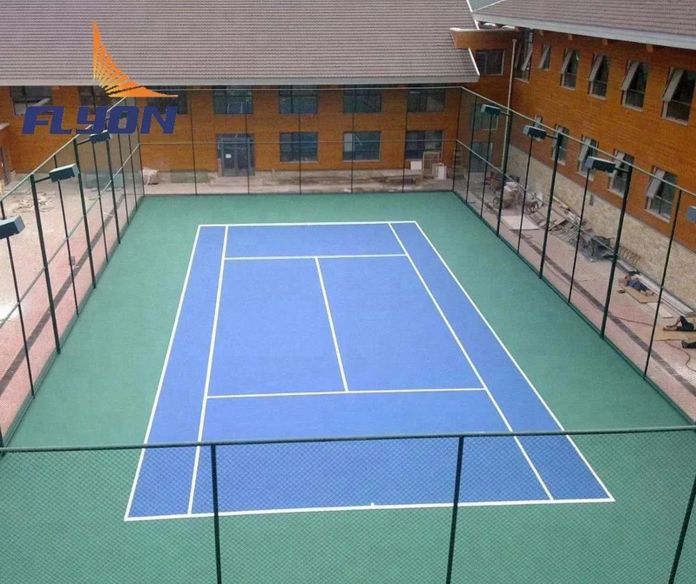 صور ملاعب التنس الارضي Silicone-PU-court-sports-vinyl-flooring-temporary